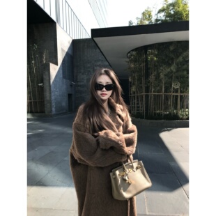 superniniyy 回馈价！售完无补超高端线68美洲羊驼32羊毛大衣外套