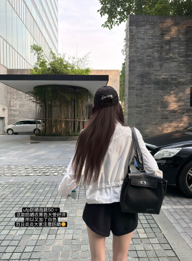 【新增白色 下拉详情跳转购买】功能型防晒衣 超夯显瘦防晒外套