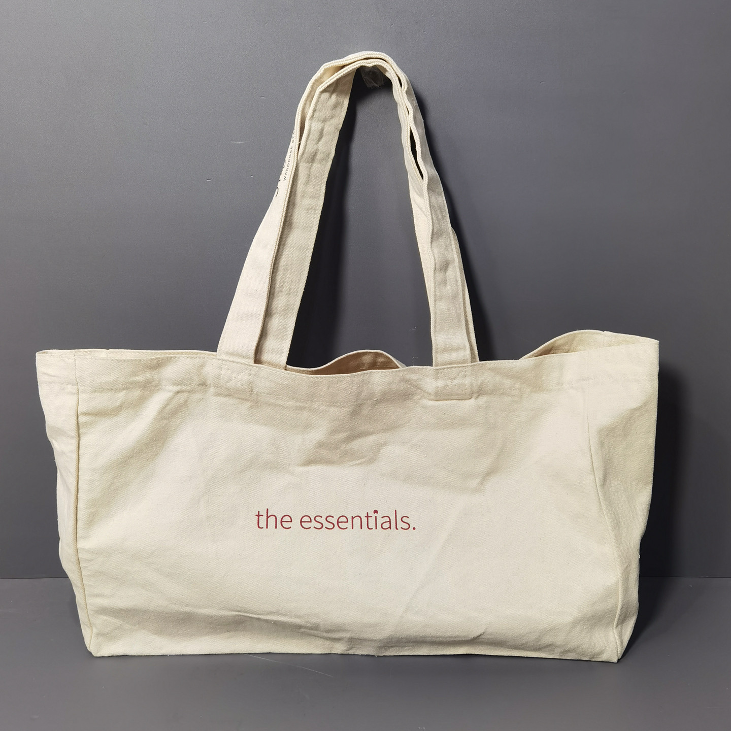 外贸原单大容量小清新帆布包环保购物袋单肩包手提包收纳袋买菜包