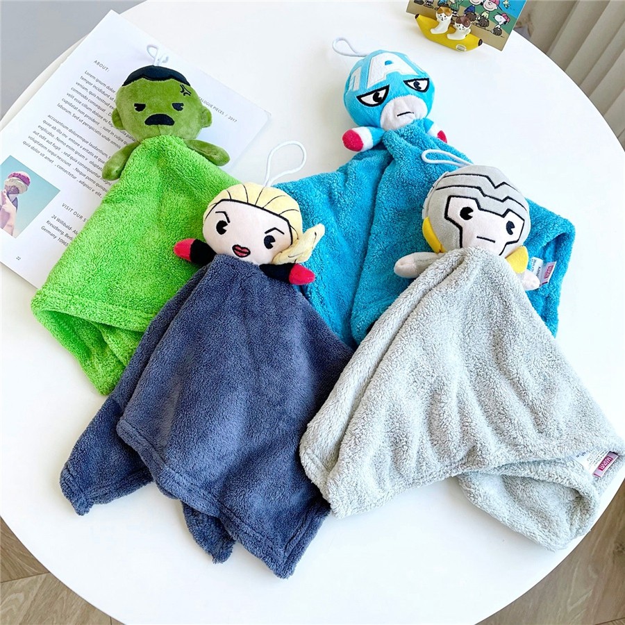 悬挂式卡通擦手巾3D立体精致刺绣