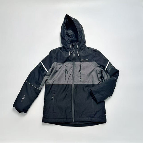连帽户外夹克防风登山外套棉服