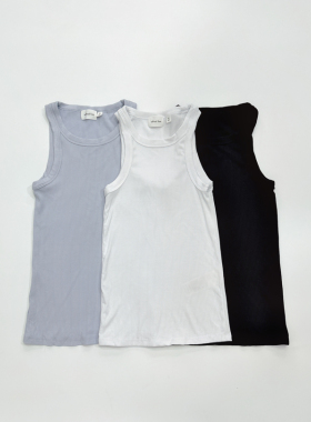 加国单W F纯原女士夏款超高弹力舒适莫代尔上衣背心 O1