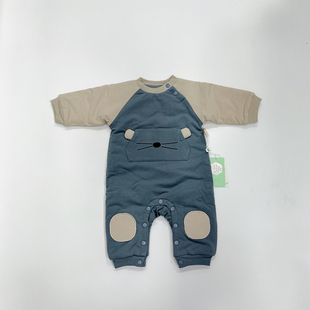 专柜强货捡漏数量少儿童婴童夹棉加厚连体哈衣0815 F3 G4