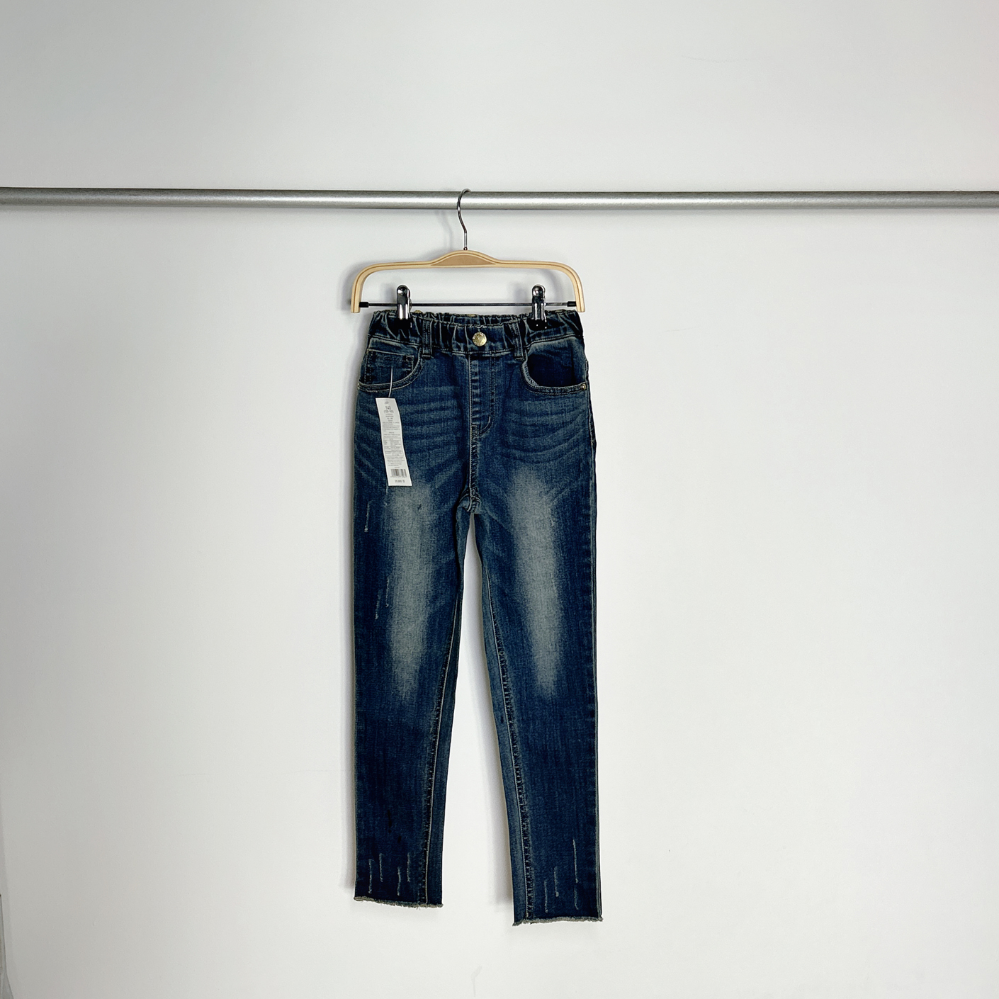 女童断码秋款牛仔长裤