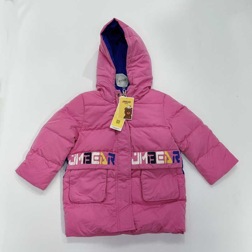 仓库搬家割肉清 加厚断码儿童90码白鸭绒羽绒服B1