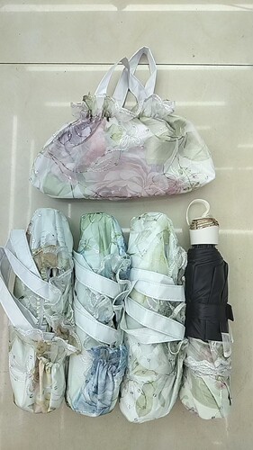 阔尊蕾丝三折手动防晒遮阳伞
