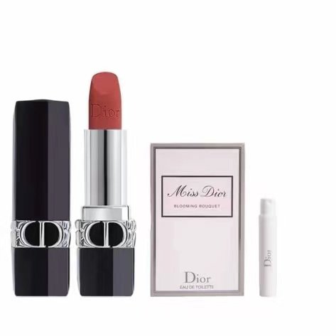 花漾甜心香水丝绒口红哑光套装礼盒999