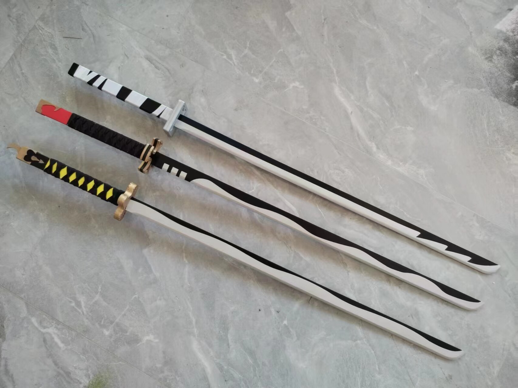 阴阳师cos道具鬼切ssr刀不可开刃未觉醒武器剑定制木质