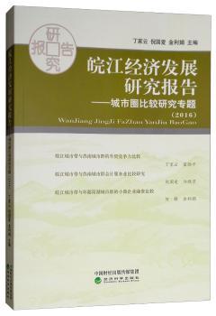 皖江经济发展研究报告:2016:城市圈比较研究专题