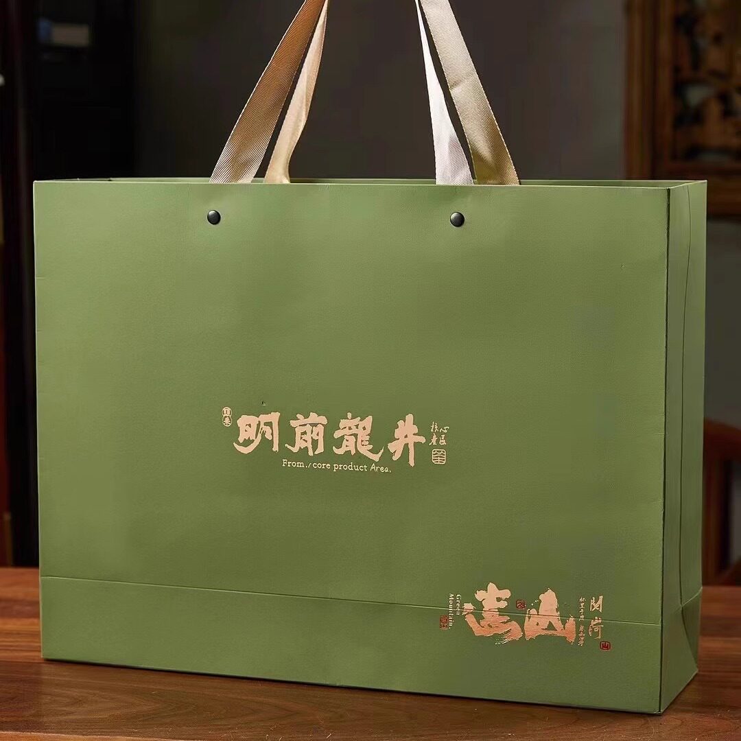 2026年新茶杭州龙井绿茶 礼盒装送礼专用500克茶叶包邮