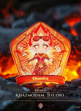 卡兹莫丹万智牌MTG茜卓娜拉MTGA吧唧小饰品背包挂件游戏萌娘独家