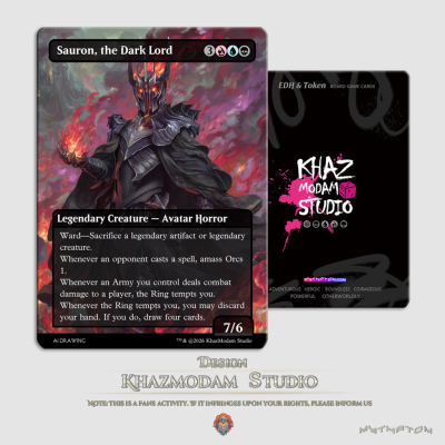 万智牌MTG黑暗魔君索隆指挥官代
