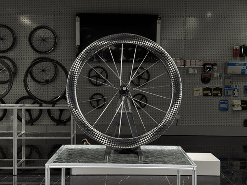 H2He碳纤维轮组700C公路自行车真空碟刹桶轴开口