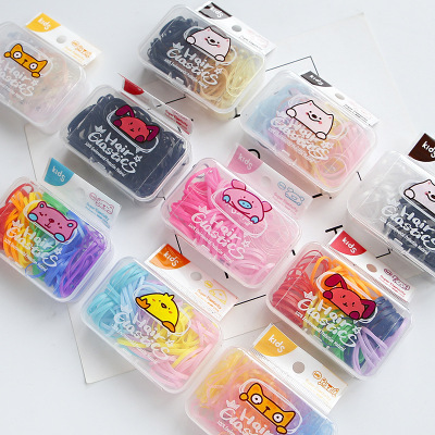 韩国儿童皮筋小宝宝糖果色女孩