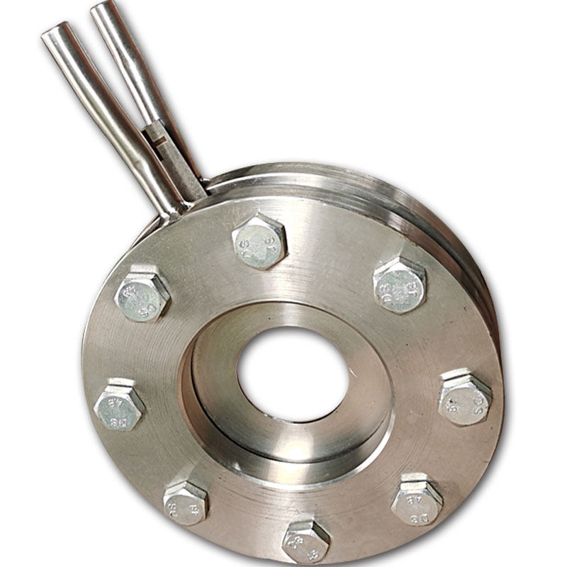 博锐仪表差压式平衡孔板流量计对夹式标准液体气体蒸汽节流装置