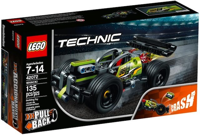 乐高LEGO 42072 科技系列 重击号 玩具拼装积木2018款智力儿童