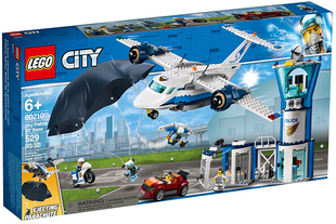 乐高LEGO 60210城市系列 警察空警空军基地儿童智力玩具2019款
