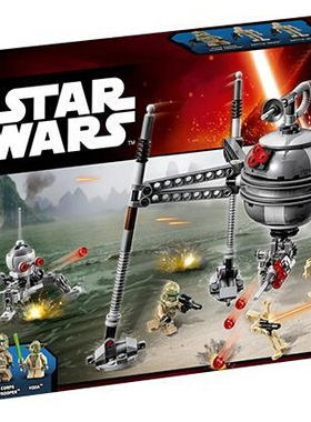 乐高LEGO 75142 星球大战 制导蜘蛛机器人 2016款儿童智力玩具
