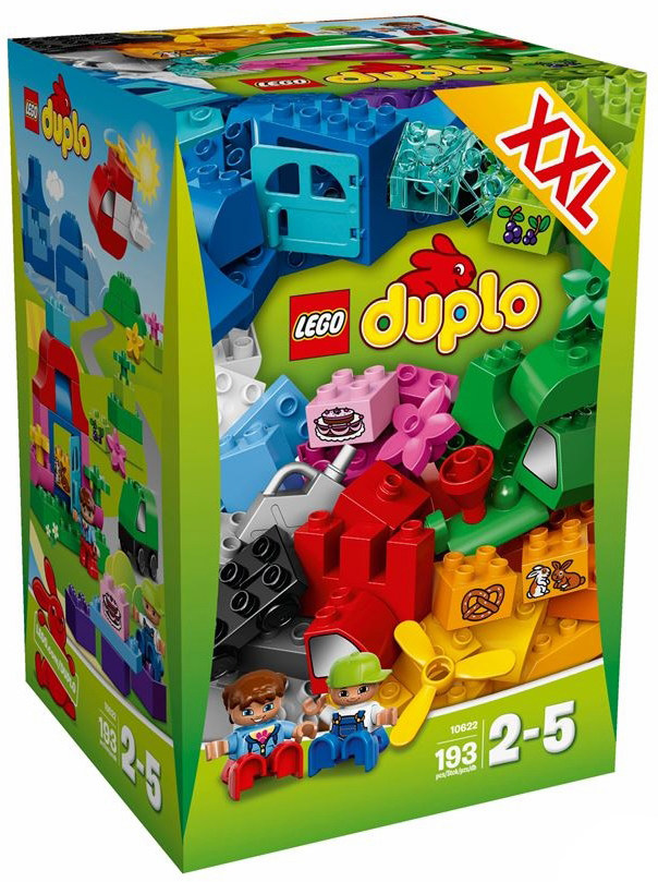 乐高lego 10622 得宝系列大颗粒大型创意箱2015款儿童益智早教