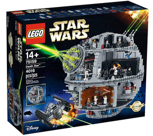 乐高 LEGO 75159 星球大战系列死星 限量版2016款儿童智力玩具
