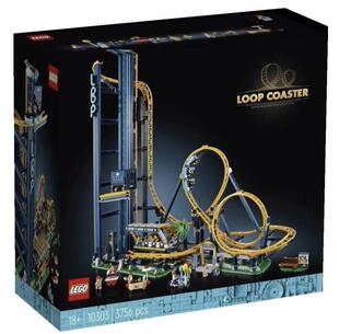 乐高LEGO 10303垂直过山车游乐场创意系列益智拼装积木玩具收藏