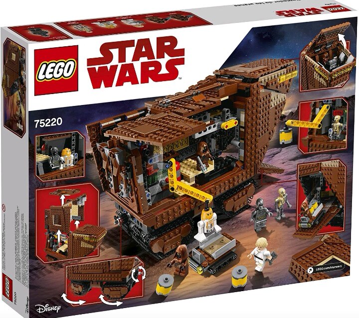 乐高LEGO 75220沙漠移动基地 星球大战 绝版正品拼搭积木玩具