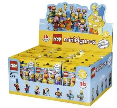 乐高LEGO 辛普森第十四季抽抽乐60个/16一盒 71009儿童拼接智力