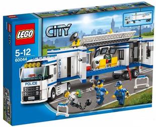 乐高LEGO  CITY城市系列60044流动警署拼插积木玩具儿童拼接