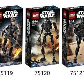 乐高LEGO 75119金·厄索 75120 75121帝国死亡士兵2016款儿童智力