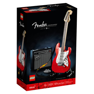 LEGO乐高 21329芬达电吉他创意系列2021儿童智力拼接积木玩具送礼
