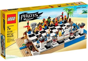 乐高LEGO 40158 PIRATES 海盜系列 国际象棋2015款儿童智力拼接