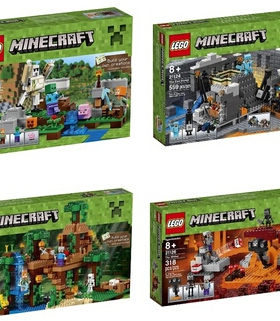 乐高LEGO 我的世界21123 21124 21125 21126儿童智力玩具2016款