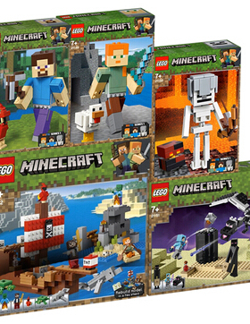 乐高LEGO 我的世界21148 21149 21150 21151 21152儿童智力2019年
