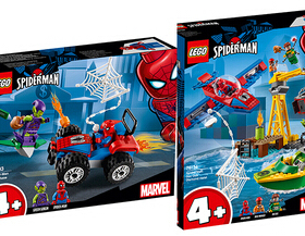 乐高LEGO 蜘蛛侠76133飞车追逐76134钻石保卫战儿童智力玩具2019