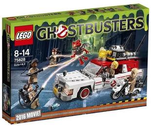 乐高LEGO 75828捉鬼敢死队新版捉鬼车Ecto-1 &2限量版2016款智力