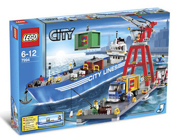 lego乐高  城市系列7994海运码头绝版礼物积木玩具儿童智力拼接