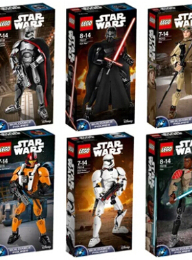 乐高LEGO 星战人偶75113/75114/75115/75116/75117/75118智力玩具