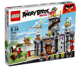愤怒 猪王城堡 2016款 儿童智力玩具 75826 小鸟大电影 乐高LEGO