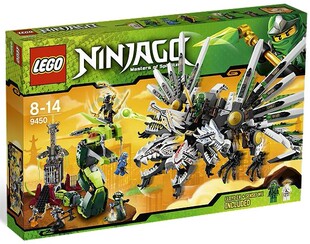 乐高LEGO 拼装积木幻影忍者四头龙龙船史诗9450儿童玩具智力收藏