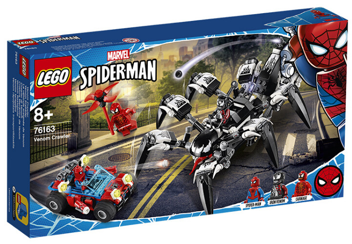 乐高lego 超级英雄76163蜘蛛侠大战毒液爬行者积木拼接玩具儿童