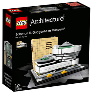 乐高LEGO 21035 建筑系列 所罗门古根海姆博物馆益智2017款智力
