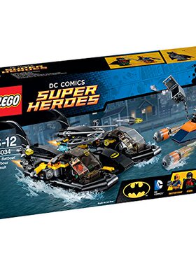乐高LEGO 76034超级英雄系列蝙蝠侠快艇大战丧钟2015款儿童拼接