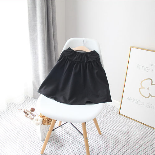 18秋冬annica story艾尼卡毛呢j加厚中长款半裙女童短裙an38117