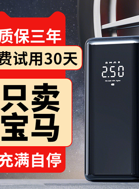 适用于宝马3系325i/5系525Li/750Li车载充气泵便携式汽车用打气筒