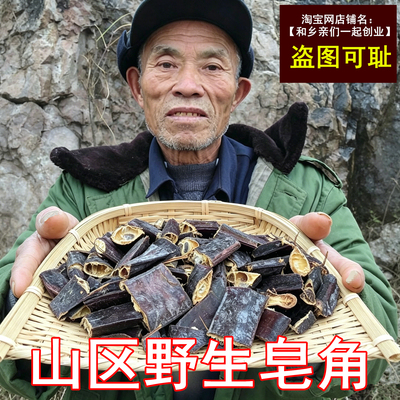 块长皂荚粉无患子白发洗发大皂角