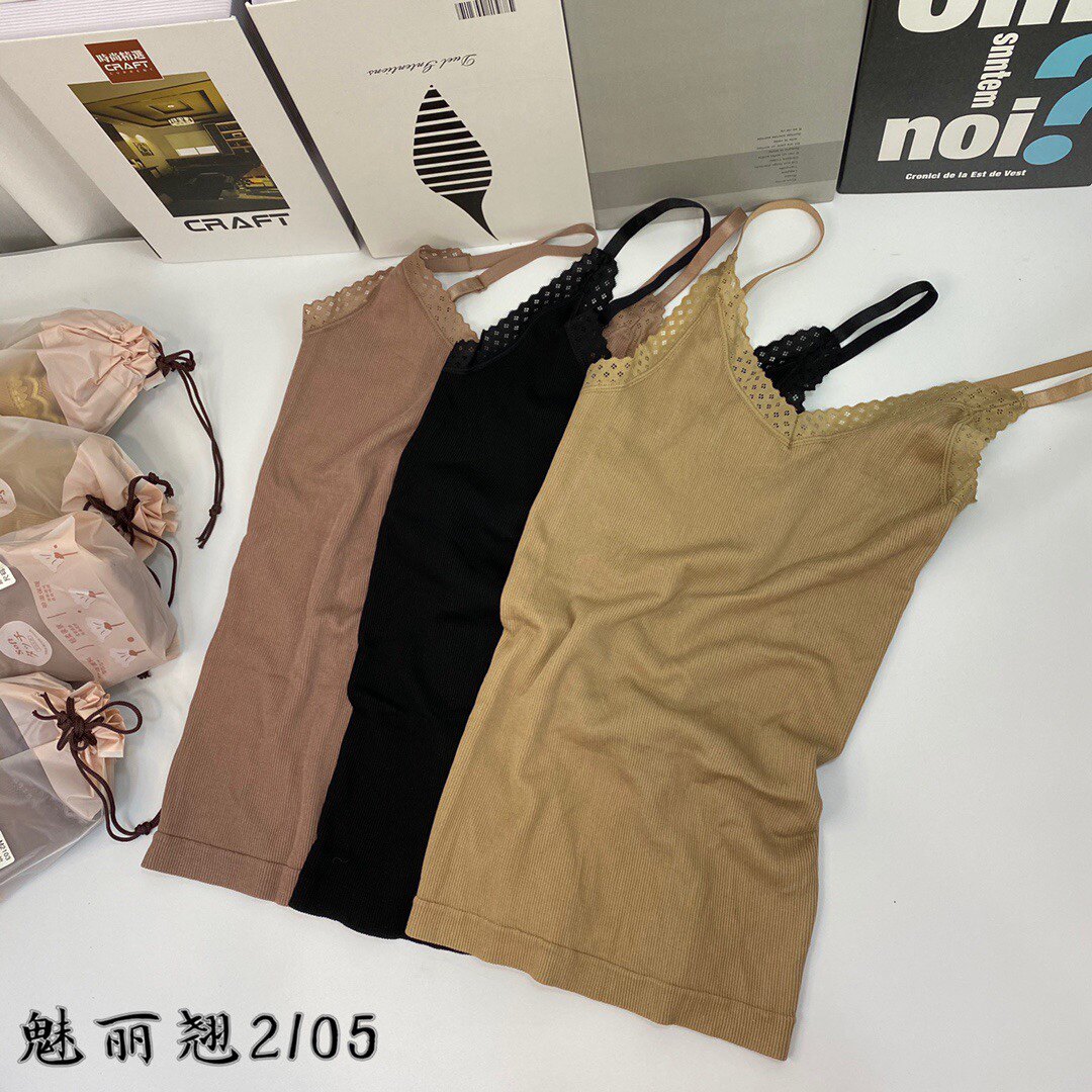 2021 MEILI QIAO 가을 겨울 새로운 따뜻한 조끼 여성 2105 루프 벨벳 얇은 작은 슬링 바닥 셔츠 다목적
