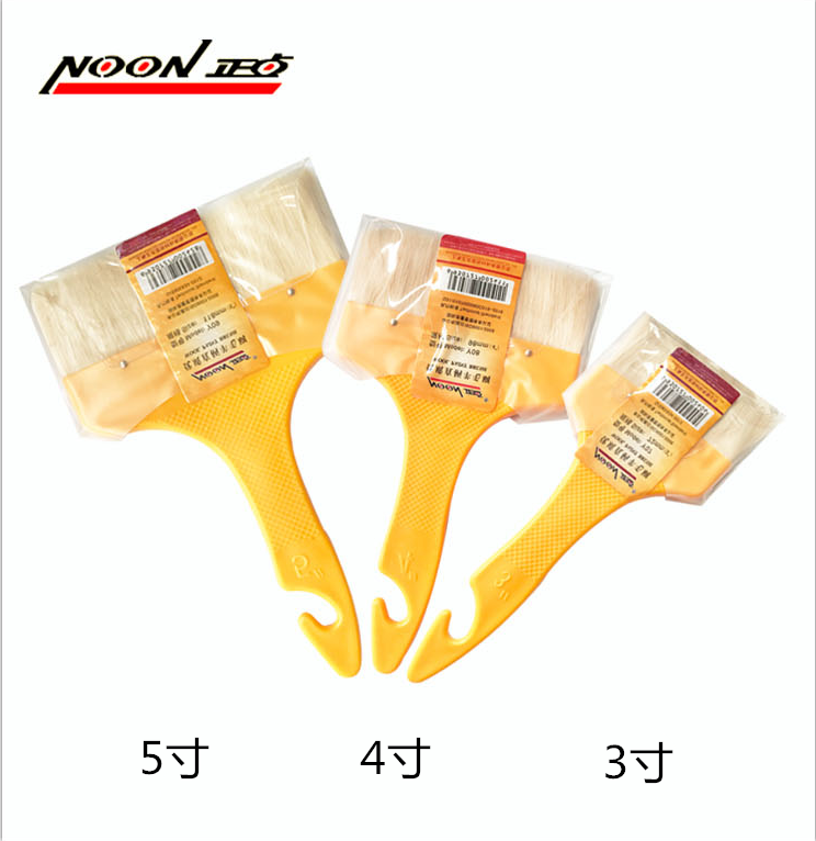 正点3寸/4寸/5寸羊毛刷 优质油漆刷/ 排刷 /扫灰刷 聚酯漆刷