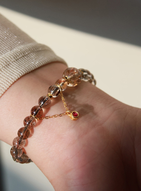 【玄晖】天然黑金超七手串旺事业