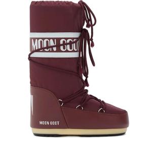 代购 BOOT女士雪地靴防水防雪保暖耐磨系带设计高筒PVC材质 MOON