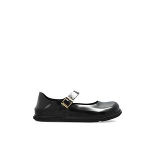 代购 舒适软底轻便防滑黑色圆头低帮 Birkenstock女士玛丽珍鞋